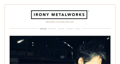 Desktop Screenshot of ironyweb.com