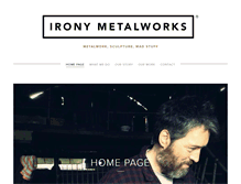 Tablet Screenshot of ironyweb.com